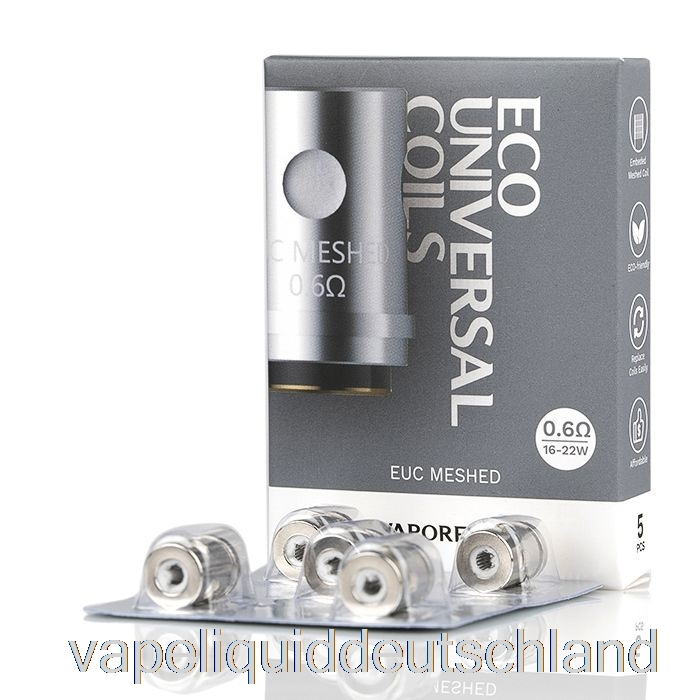 Vaporesso EUC Ersatzspulen 0,6 Ohm EUC Meshed Vape Deutschland